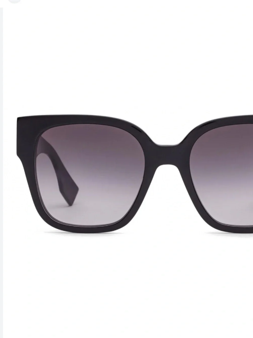 Fendi - Fendi O’Lock - Square Sunglasses - Black - Sunglasses